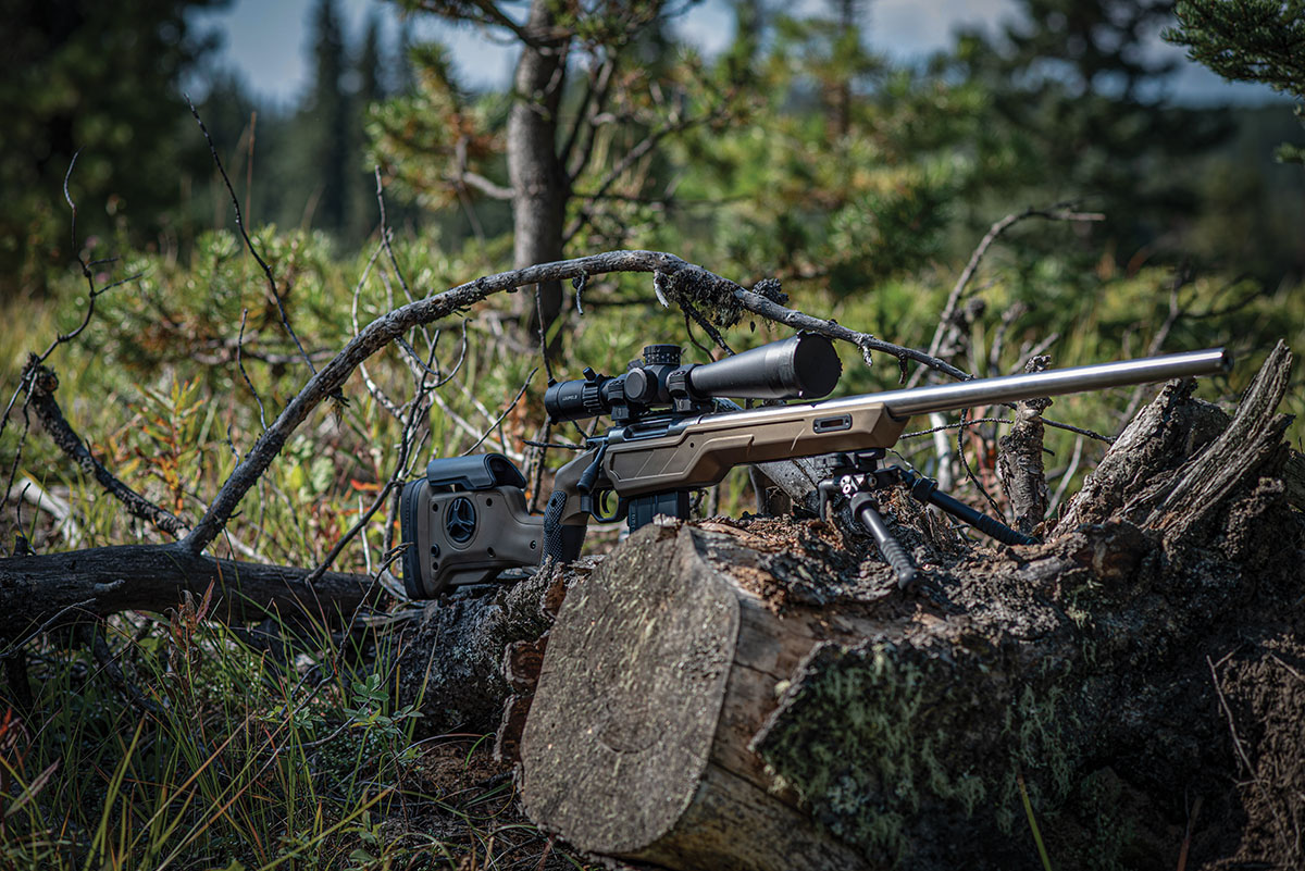 If trying to build a do-all rifle, the Strike Nuke Evo is the perfect hybrid chassis to use for your build. It is equally at home in a match as on a hunt.